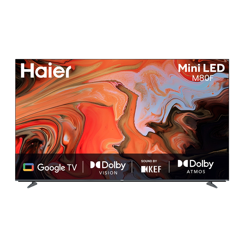 Haier M80F Mini LED 189cm (75) Google TV | Sound By KEF